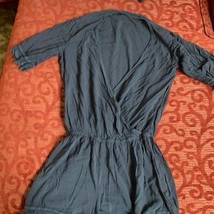 Blue life romper black XS